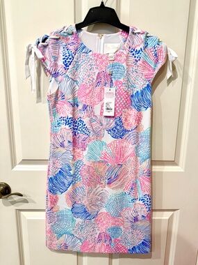 NWT Lilly Pulitzer Meret shift dress in multi Roar of the Seas, XS.